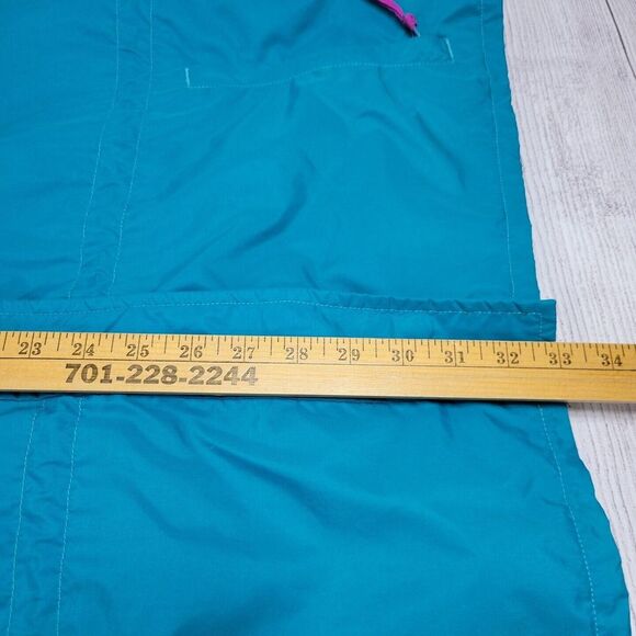 Columbia Sportswear Women's X-Large Turquoise Parka‎ Jacket With Stand-up Collar - Picture 10 of 10